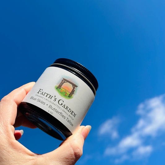 Blue Skies + Butterflies Whipped Tallow